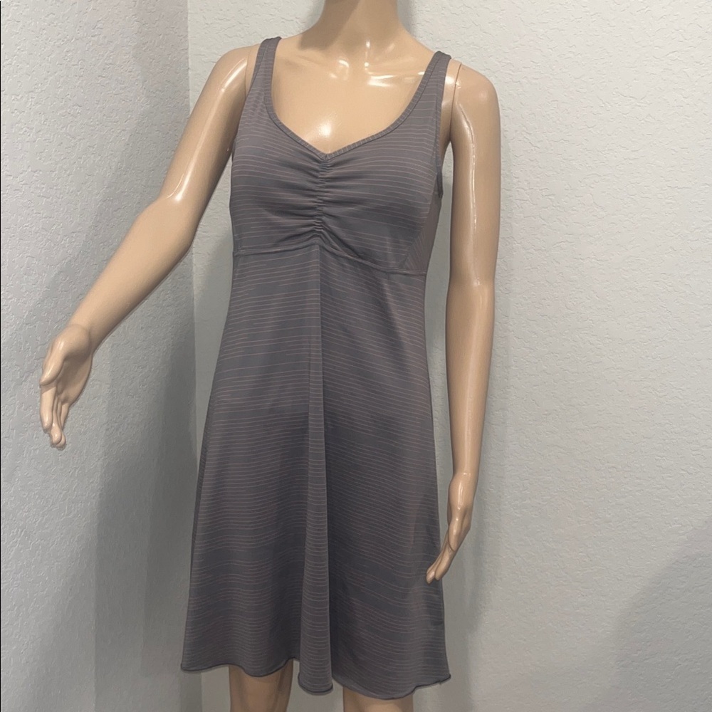Prana Gray Sleeveless Dress